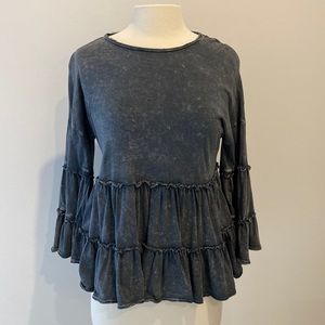 Altar’d State Bell Sleeved Flowy Top Long Sleeve